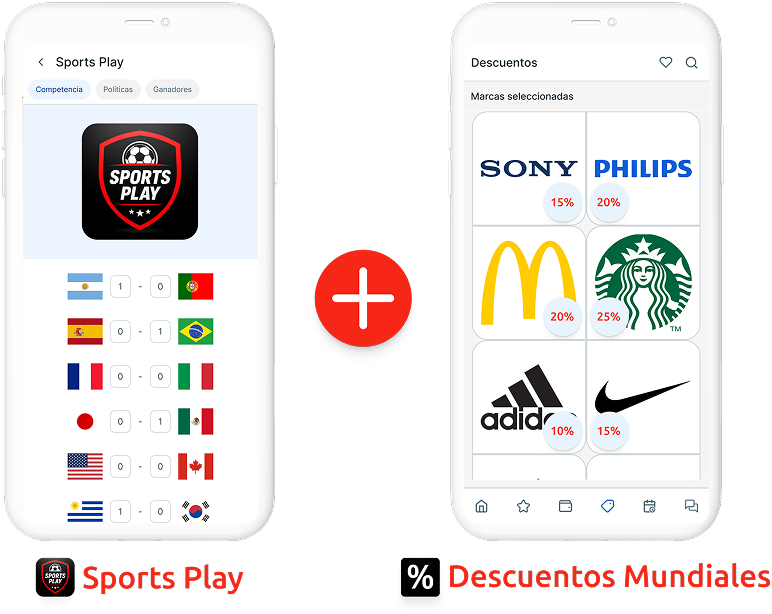 Registrate y recibe tu <span class="highlight">Combo Mundial</span>. App de Pronósticos + Descuentos Mundiales.